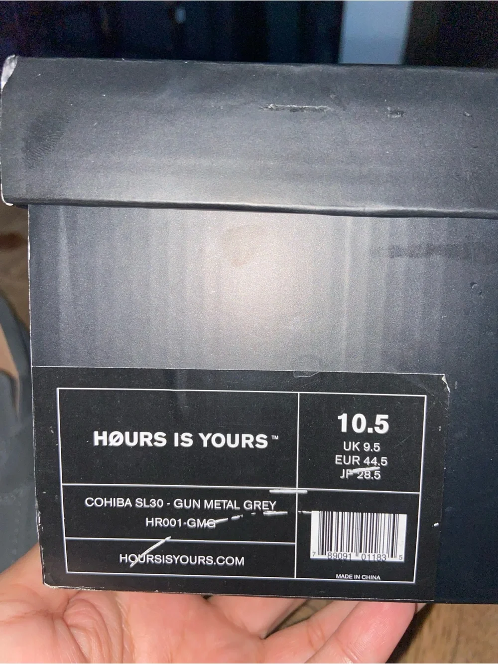 Hours is yours gray suede
